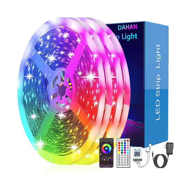 10m--2-x-5m---LED-Strip-Lights-Smart-Wifi-RGB-Strip-Remote-App-Control 10m (2 x 5m) LED Strip Lights Smart Wifi RGB Strip Remote App Control - Image 1