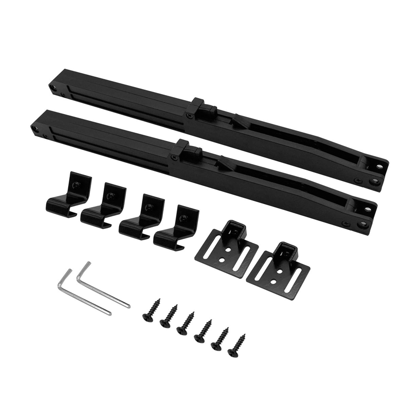 2Pcs-Bam-Door-Soft-Close-Mechanism-Spring-Buffer-Damper-Hole-Free-Hardware 2Pcs Bam Door Soft Close Mechanism Spring Buffer Damper Hole-Free Hardware - Image 1