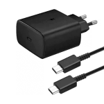 45W PD Power Adapter Type-C to Type-C Complete Charger (Black)