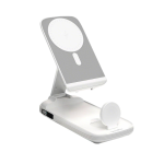 BezosMax 5 in 1 Wireless Charging Station 10000mAh Portable Power Bank