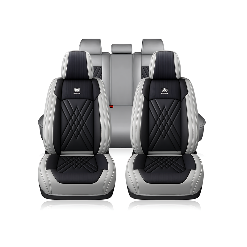 Breathable-Leather-Car-Seat-Covers-For-Sedans-SUV Breathable Leather Car Seat Covers (For Sedans/SUV) - Image 1