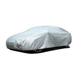 Car Cover Waterproof Sunproof Snowproof Dustproof Silver - S