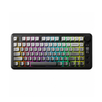 Free Wolf M75 Wireless Silent Keyboard RGB Membrane