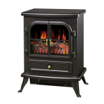 Goldair Fire Place Heater (Black)