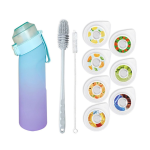 Insulated Stainless Steel Water Bottle with Straw for Sports 320z - Purple