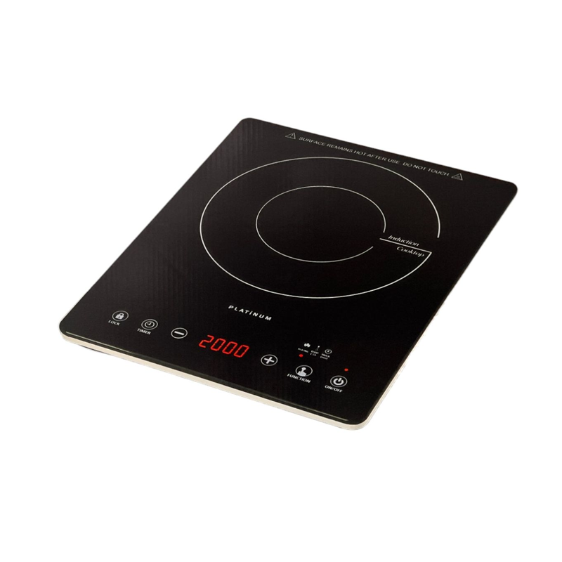 Platinum-Single-Induction-Cooker-LED-Display-2000W-Fast-Heating-with-Timer Platinum Single Induction Cooker LED Display 2000W Fast Heating with Timer - Image 1
