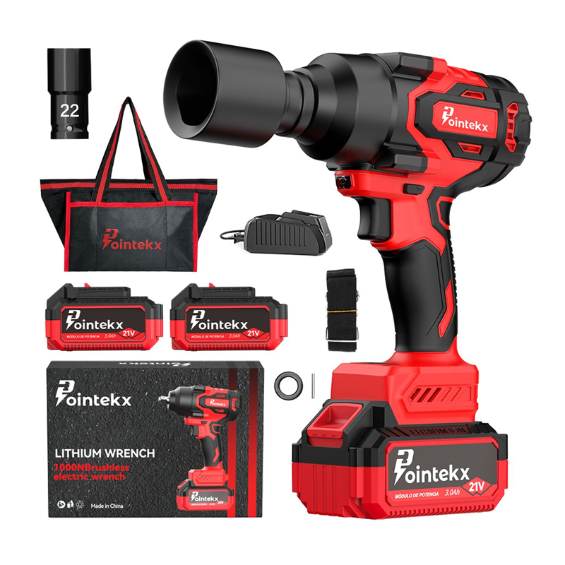 Pointekx-1000NM Pointekx 1000NM Brushless Wrench Cordless - Image 1
