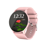 Womens Elegant Pink Smart Watch for Work/Fitness
