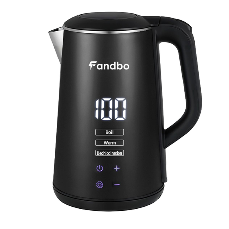 fandbo_kettle16L Fandbo 1.6L Cordless Electric Kettle with Digital Control Panel - Image 1