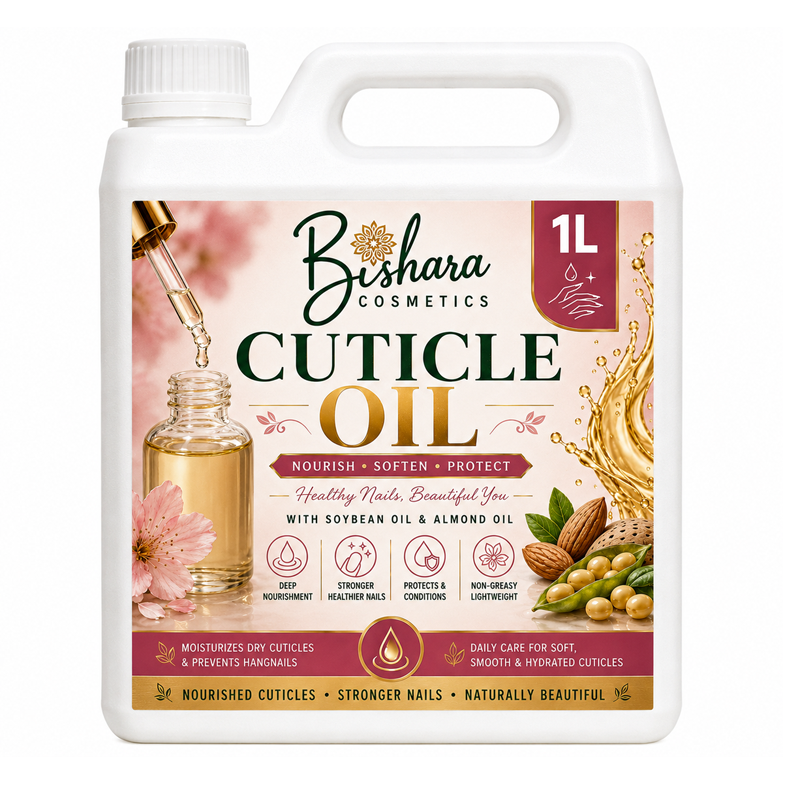1L-Bishara-Cosmetics-Cuticle-Oil 1L Bishara Cosmetics Cuticle Oil - Image 1