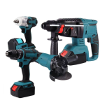 48V Lithium-ion 4-in-1 Cordless Brushless Drill Angle Grinder Tool Set