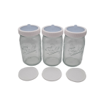 Crafty Cultures Fermentation Jars (pack of 3)